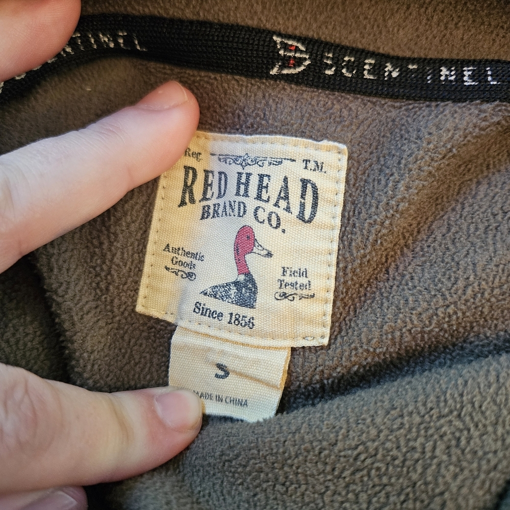Redhead Scentinel Youth Fleece Lined Zip Up Jacket, Small, Camo Hunting - Picture 7 of 7